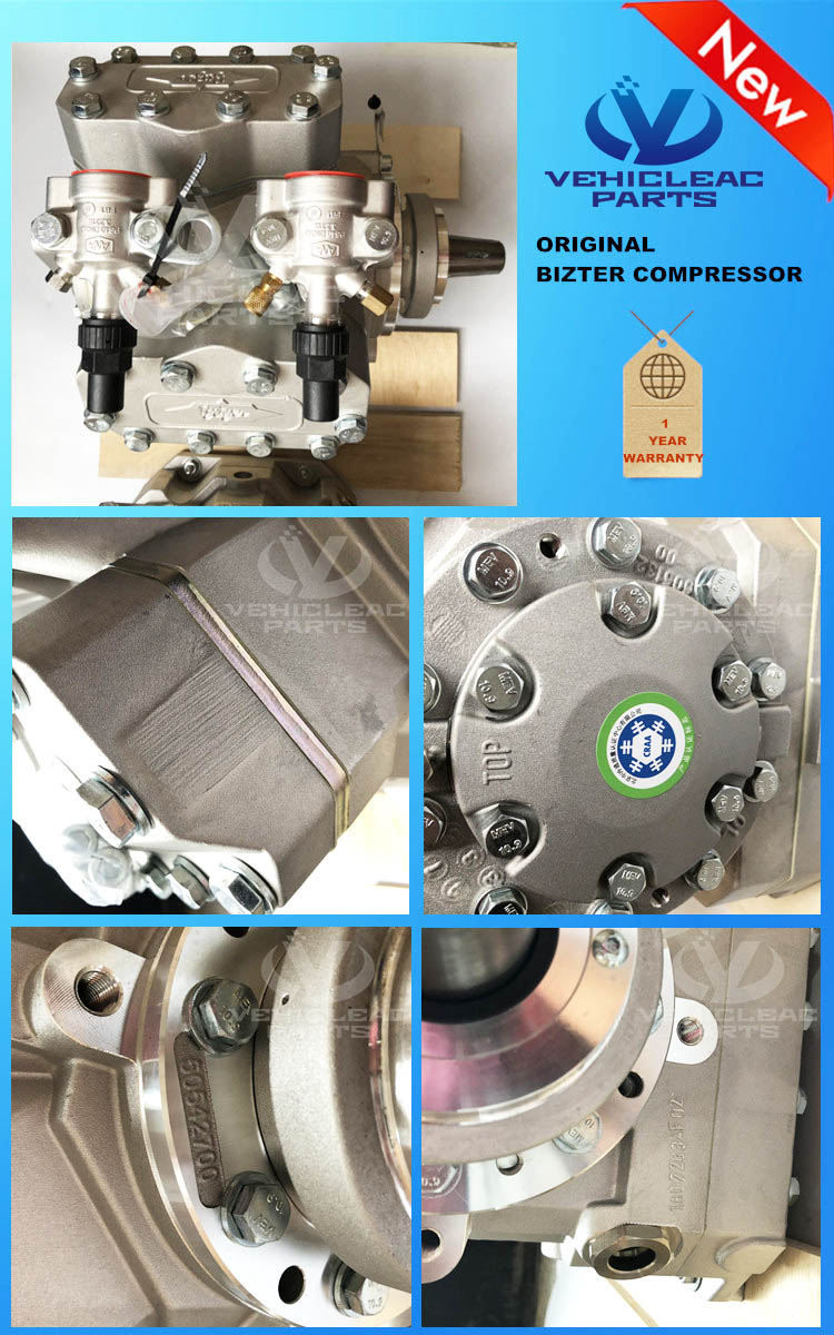 original BITZER 4NFCY Compressor for bus factory to produce Bus air conditioning compressor parts