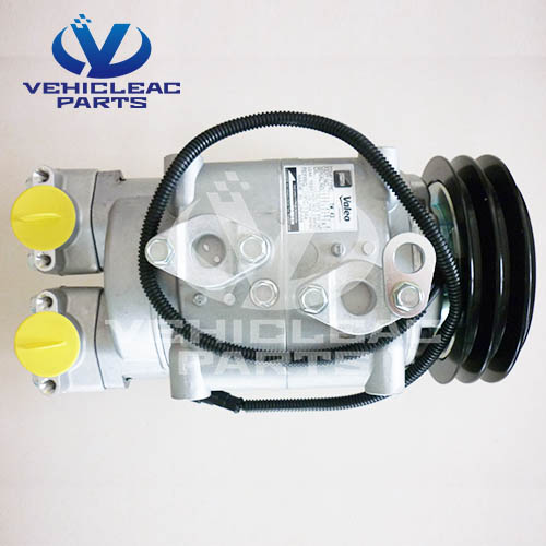 bus ac parts Valeo TM43 compressor with 2B 180 Clutch Rear Fitting bus air conditioner compressor