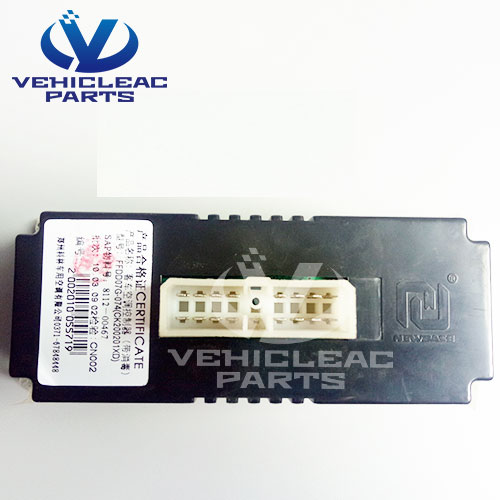 Yutong Bus Air Conditioner Controller Panel, Digital Display, FFDD07G-074, 8112-00467 for Yutong Bus A/C, Guchen air conditioner