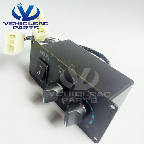 Yutong Bus Air Conditioner Control Panel, Manual Knob 8112-00505 for Yutong Bus A/C, Guchen air conditioner