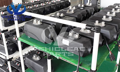 Customer visit parking truck air heater factory; AD 2 Parking Air Heater,  AD 4 Air Heater