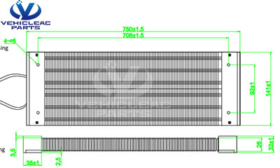 Why the high voltage PTC heater mainly used in All-electric Vehicle HVAC system