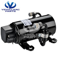 24V Truck Parking Electric Rotary Horizontal Compressor, Rotary compressor of truck air conditioner, JFSB150Z24 - VehicleACParts