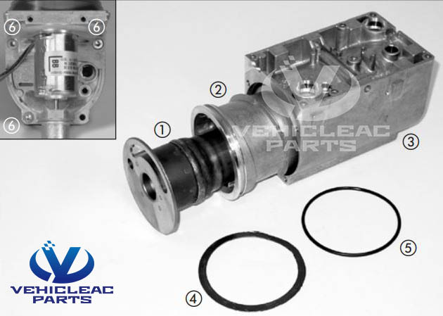 How to Correct Dismantling the combustion chamber of Parking Coolant Heater, OEM Code: 04-163-10500, Replacement Eberspacher 251922100000